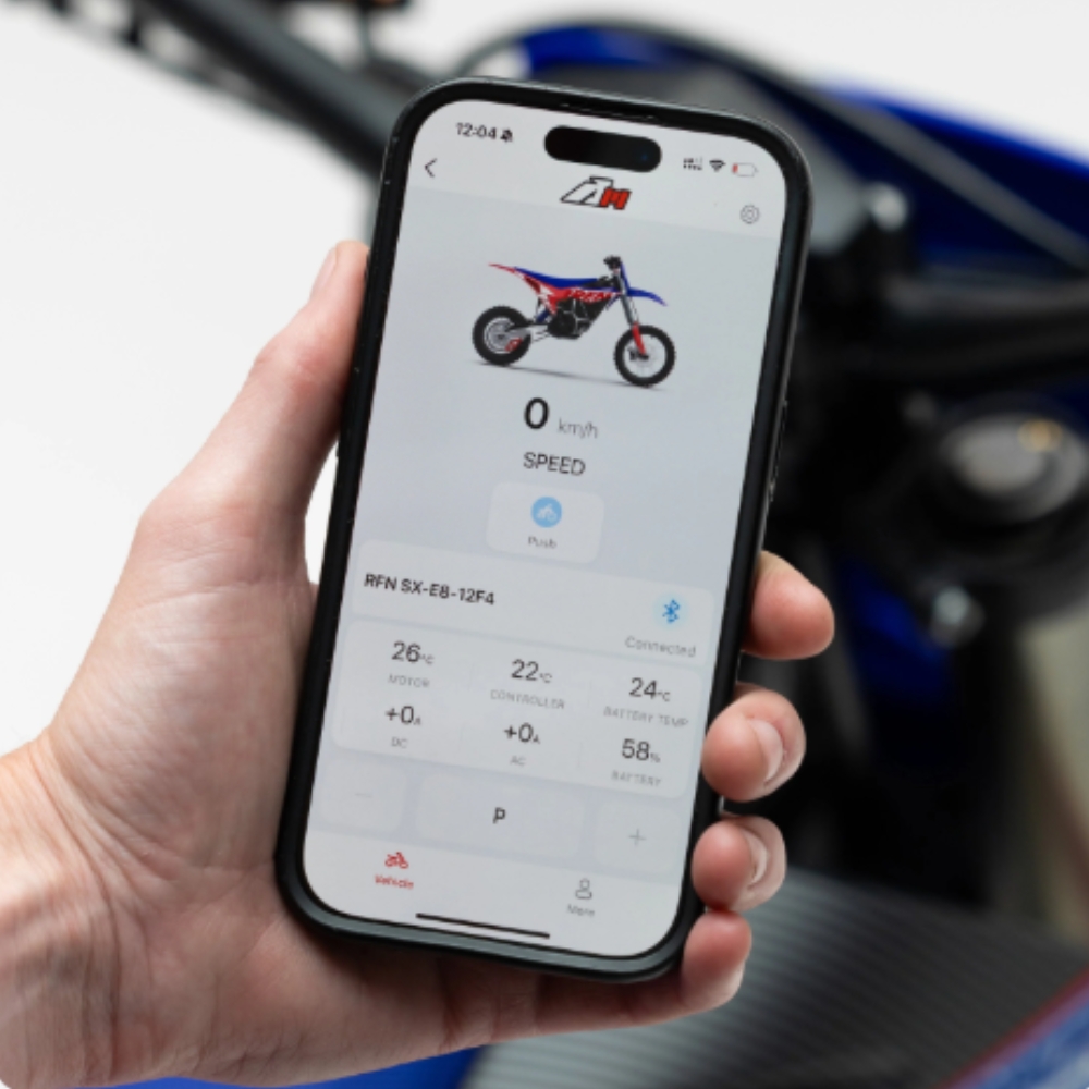 La pit bike eléctrica RFN WARRIOR SX-E15 PLUS